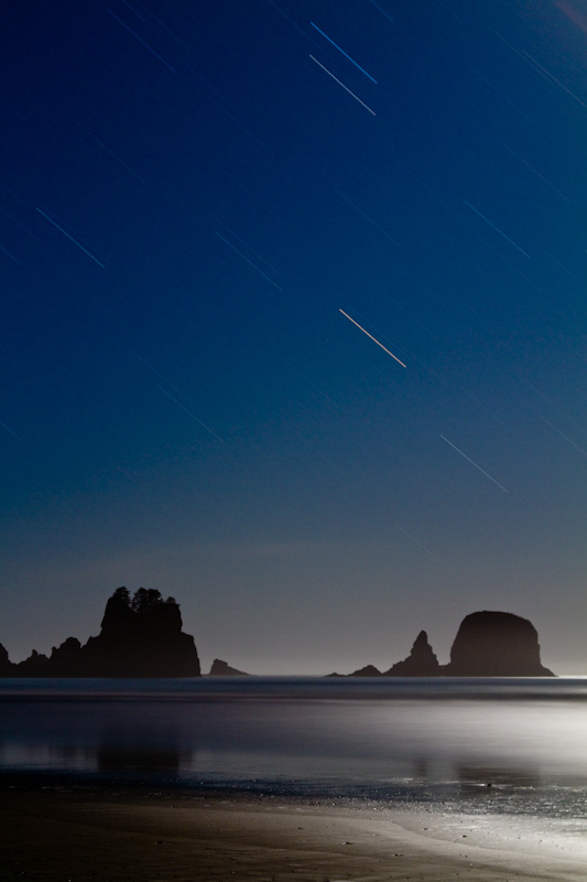 Stars Above Shi Shi Beach